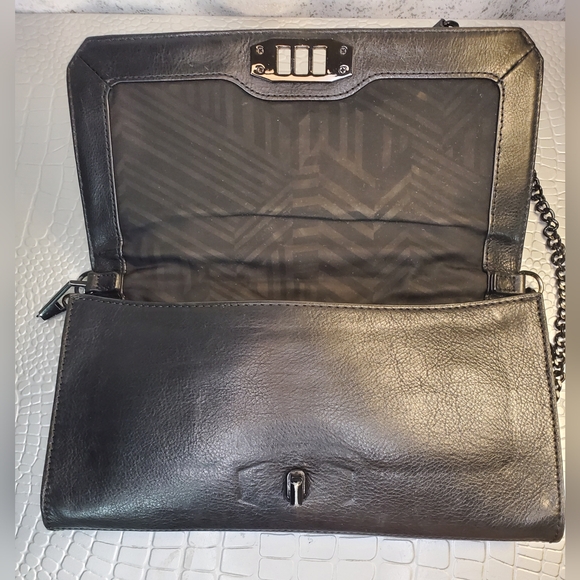 Rebecca Minkoff  Black Quilted Purse Leather Women's Bag - Picture 8 of 12